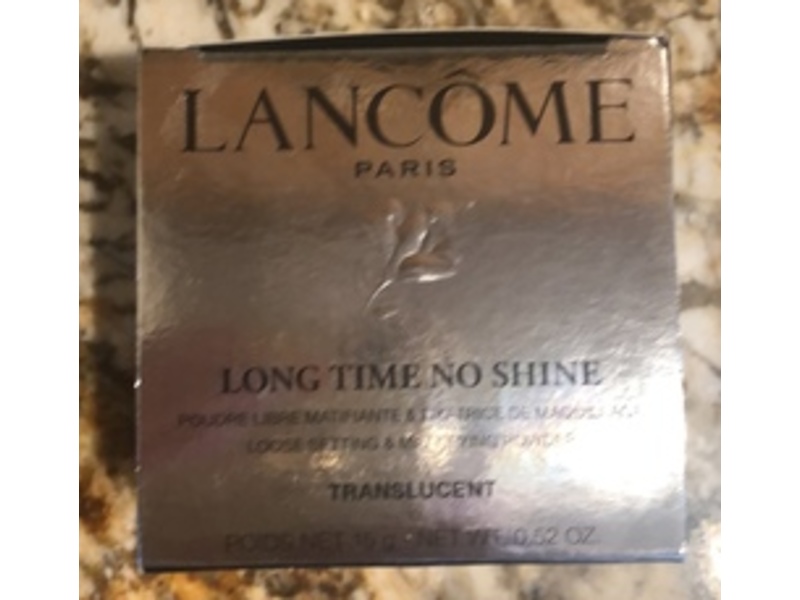 Lancome Long Time No Shine Loose Setting Powder, Translucent, 0.52 oz/15 g