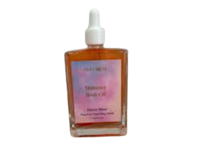 Stray Willow Shimmer Body Oil, Sweet Muse, 3.72 oz/110 mL