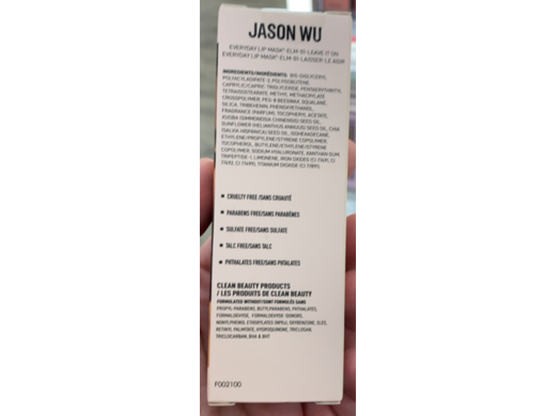 Jason Wu Beauty Everyday Lip Mask, 0.09 oz/2.7 g