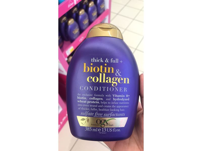 OGX Thick & Full Biotin & Collagen Conditioner, 385 mL/13 fl oz