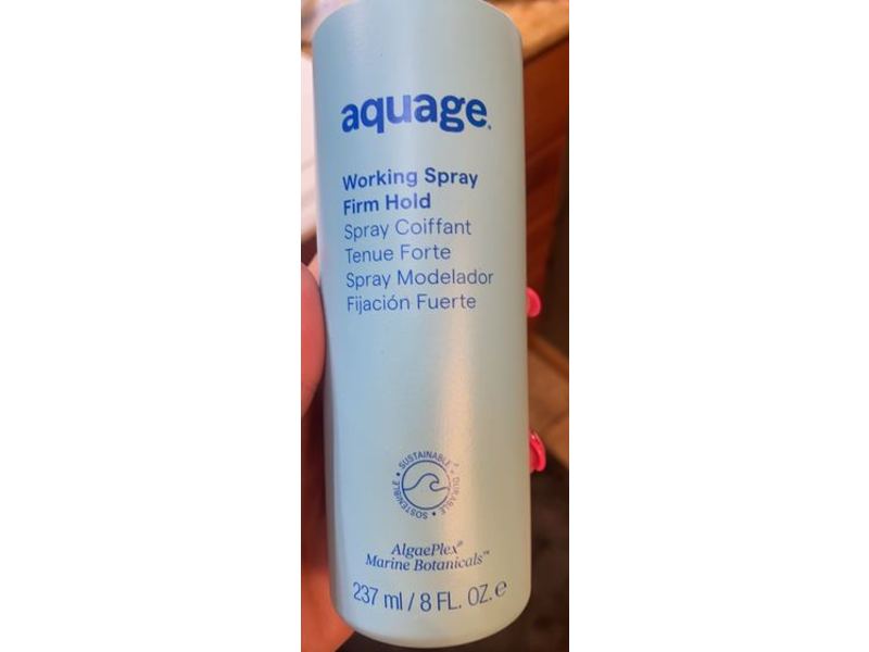 Aquage Working Spray Firm Hold, 8 fl oz/237 mL