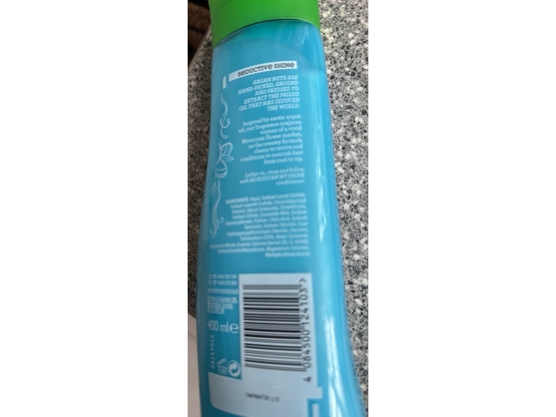 Herbal Essences Nourishing Shampoo, Moroccan My Shine, 400 mL