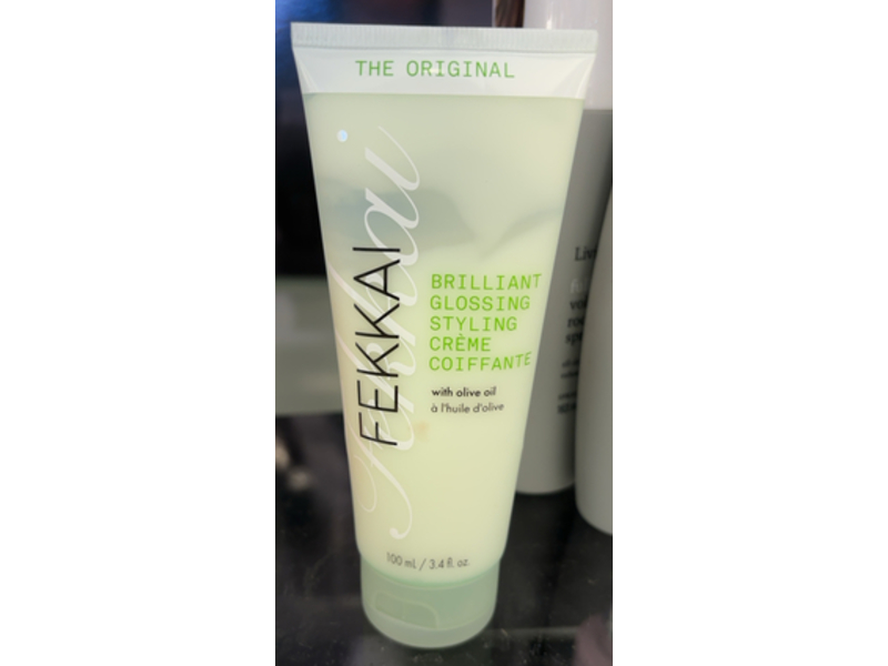 Fekkai The Original Brilliant Glossing Styling Creme, Olive Oil, 3.4 fl oz/100 mL