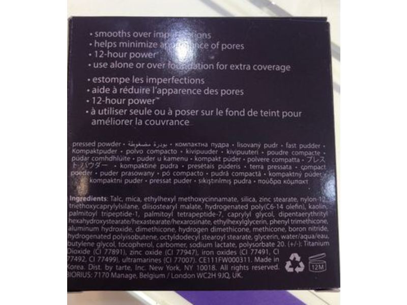 Tarte Shape Tape Pressed Powder, 33S Medium Sand