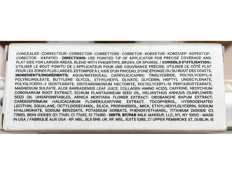 Milk Makeup Future Fluid All Over Cream Concealer, 2C, 0.28 fl oz/8.5 mL