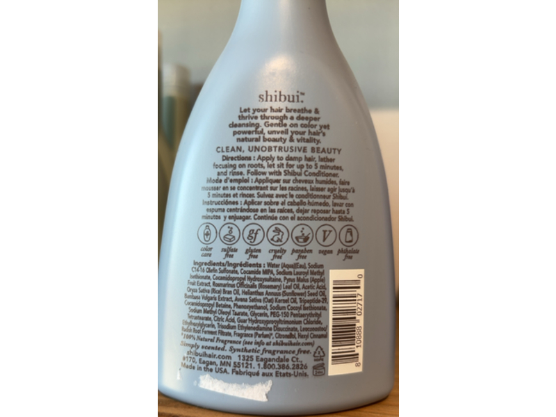 Shibui Clarifying Shampoo, 12 fl oz/355 mL