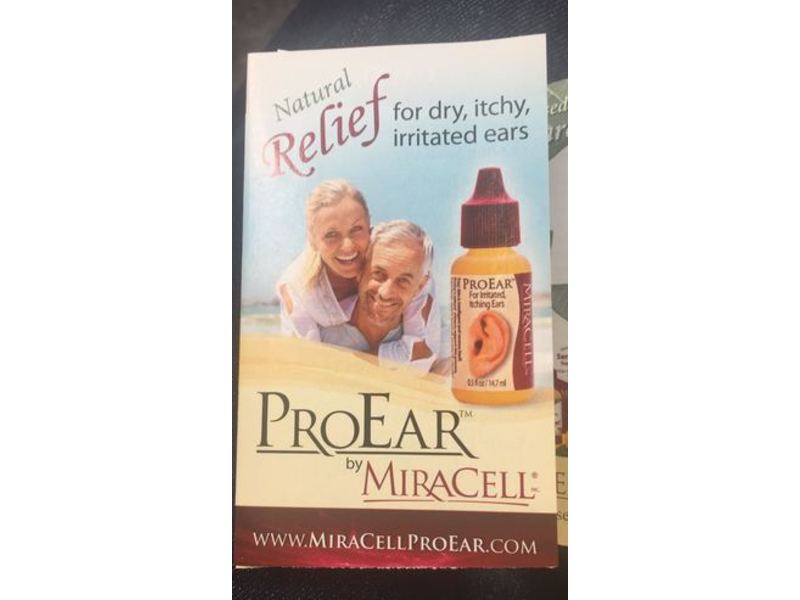 Miracell ProEar For Dry,Itchy, Irritated Ears, 0.5 fl oz/14.7 mL