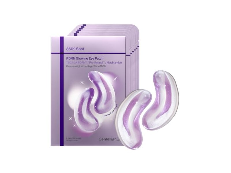 Centellian 24 360 Shot PDRN Glowing Eye Patch, 1.29 oz/36.6 g, 6 Pairs