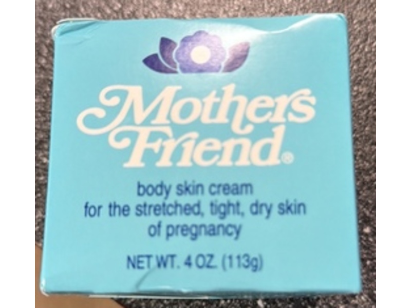 S.S.S. Co Mother’s Friend Moisturizing Body Cream, 4 oz/113 g