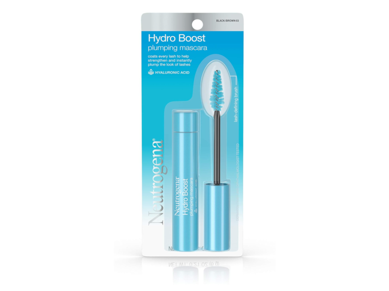 Neutrogena Hydro Boost Plumping Mascara, 03 Black/Brown, 0.21 oz/6 g