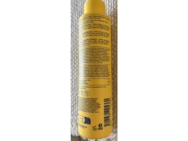 Caudalie Invisible High Protection Spray, SPF 30 PA+++, 5 fl oz/150 mL