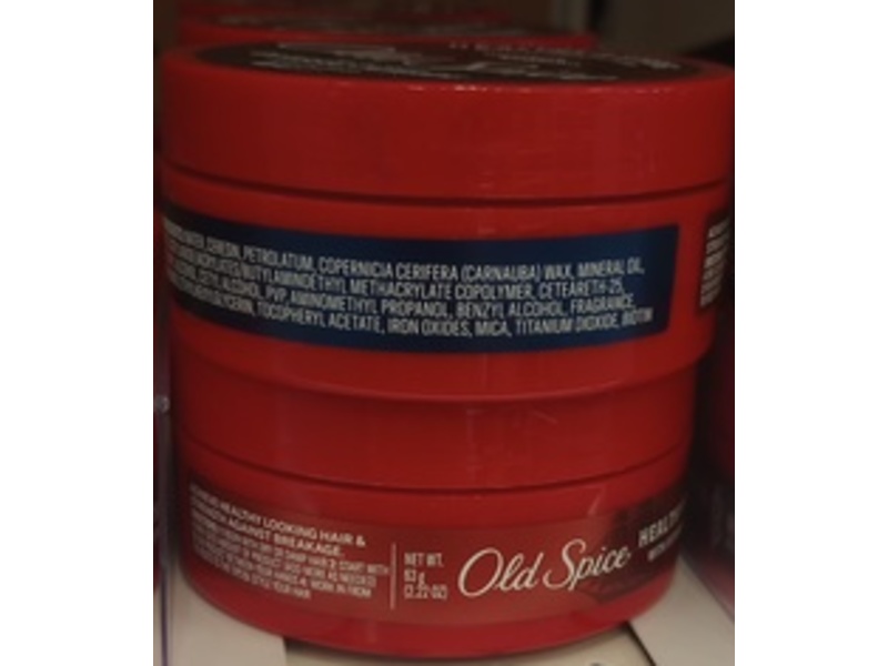 Old Spice Matte Finish Classic Hair Pomade, Vitamin E & Biotin, 2.22 fl oz/63 g