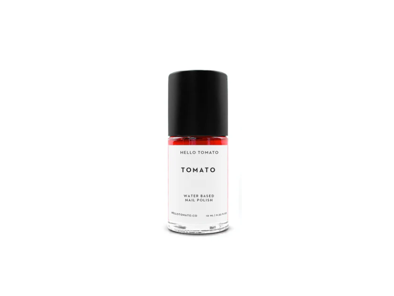 Hello Tomato Water Based Nail Polish, Tomato, 0.33 fl oz/10 mL