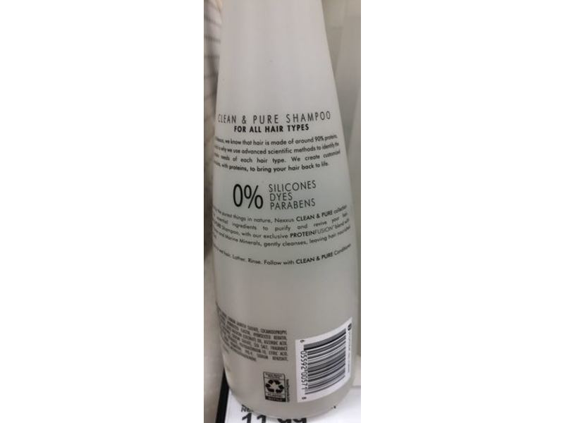 Nexxus Clean & Pure Nourishing Detox Shampoo, 13.5 fl oz/400 mL