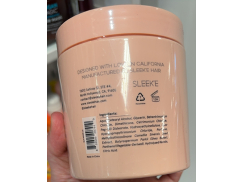 Sleek'e Silk'e Deep Conditioning Hair Mask, 7.9 fl oz/530 mL