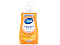 Dial Antibacterial Defense Liquid Hand Soap, Gold, Aloe, 11 fl oz/325 mL, Pack Of 4 - thumbnail 1
