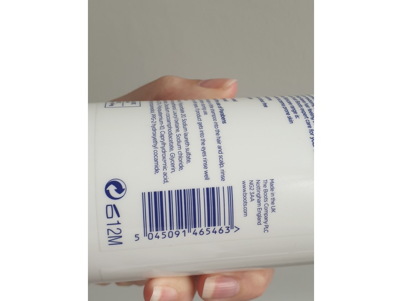 boots baby sensitive conditioning shampoo