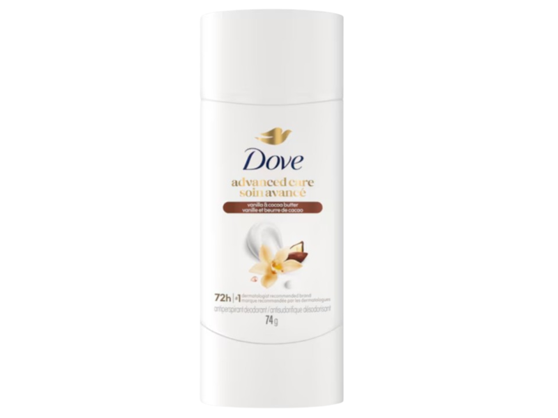 Dove Nourishing Secrets Antiperspirant, Vanilla & Cocoa Butter, 2.6 oz/74 g, Pack Of 3
