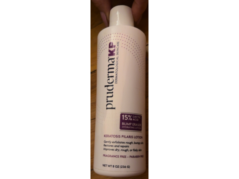 pruderma KP Keratosis Bump Eraser Pilaris Lotion, Lactic Acid, 8 oz/236 g