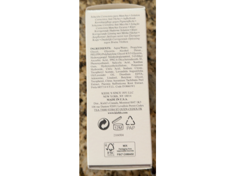 Kiehl's Clearly Corrective Dark Spot Solution, 3.4 fl oz/100 mL