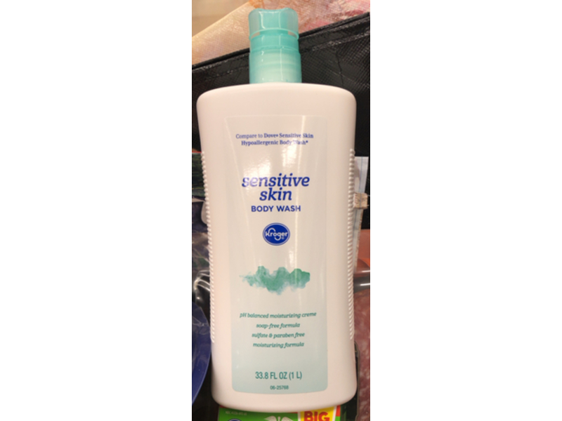 Kroger Sensitive Skin Body Wash, 33.8 fl oz/1 L
