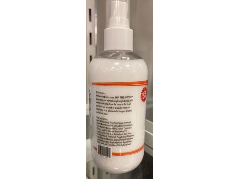 Sunny Isle Knot Free Forever Leave In Detangler & Conditioner, 8 fl oz