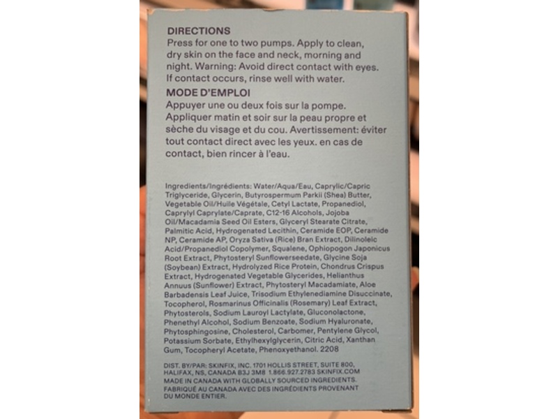 Skinfix Triple Lipid-Peptide Cream, 3.38 fl oz/100 mL