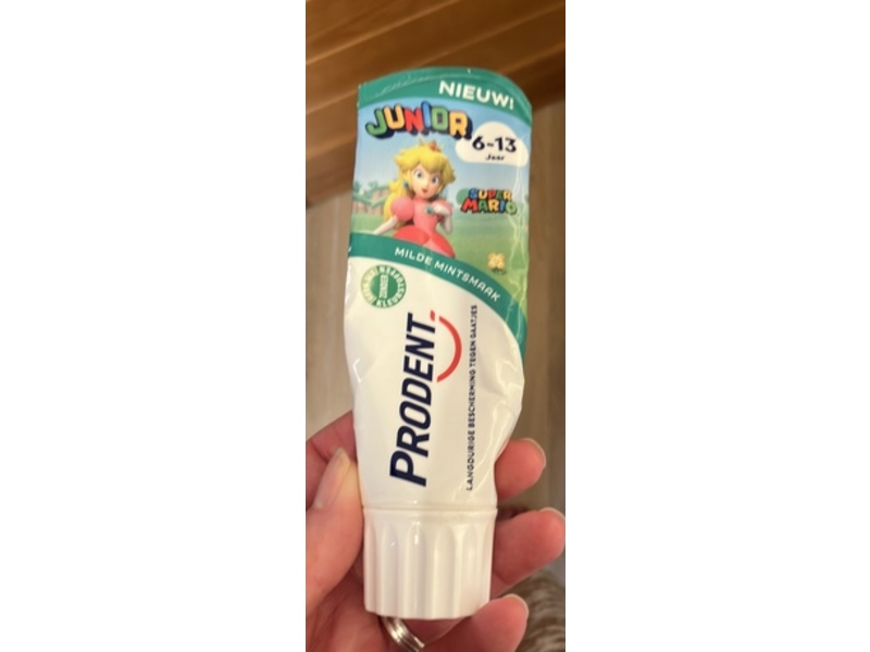 Prodent Junior Toothpaste, Mint, 75 mL