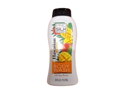 Pro Silk Body Wash, Hawaiian Mango, Shea Butter, 24 fl oz/710 mL, Pack Of 3