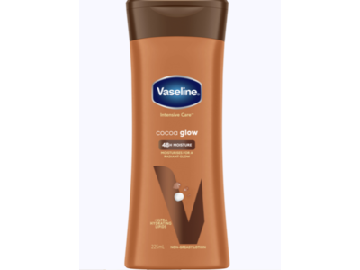 Vaseline Intensive Care Radiant Glow + Ultra Hydrating Lipids Body Lotion, Cocoa Glow, 225 mL