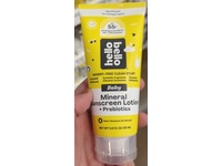 Hello Bello Baby Mineral Sunscreen Lotion + Prebiotics, SPF 55+, 3 fl oz/88 mL - Image 3