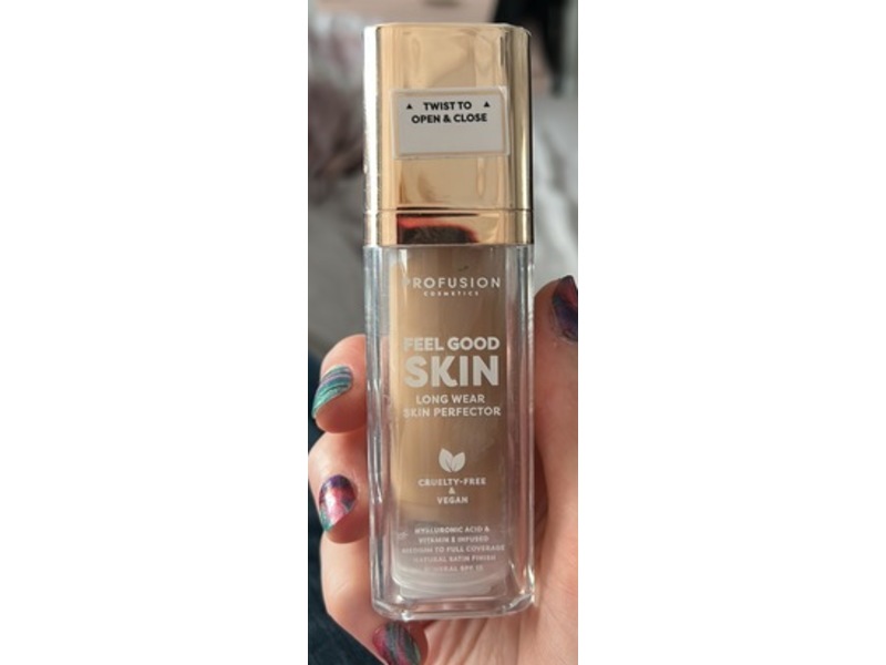 Profusion Cosmetics Feel Good Skin Perfector Foundation, SPF 15, 1 fl oz/29 mL