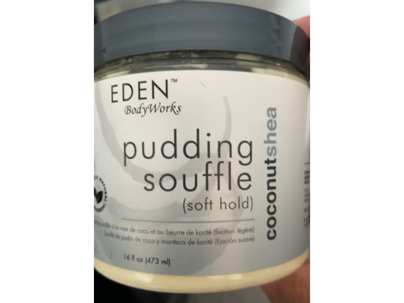 Eden Bodyworks Pudding Souffle, Coconut Shae, 16 fl oz/473 mL