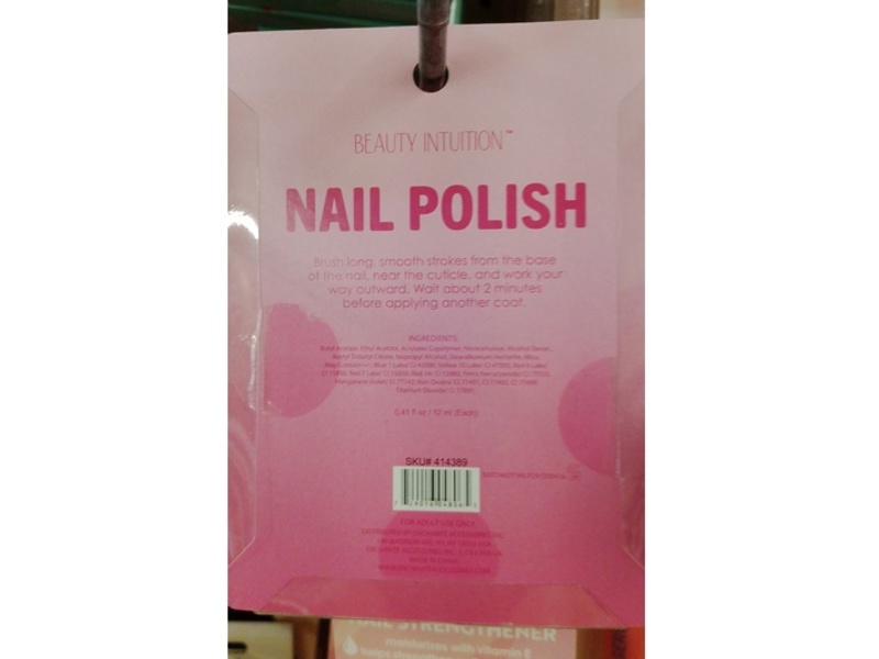 Beauty Intuition Nail Polish, Romantic Red, 0.41 fl oz/12 mL