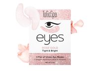 ToGoSpa Under Eye Masks, Rose Gold, 2 oz, Pair Of 3 - thumbnail 1