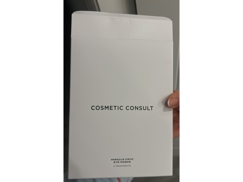Cosmetic Consult Miracle Cryo Eye Masks, Pack Of 4