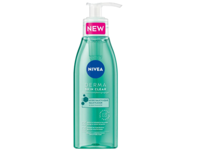 Nivea Derma Skin Clear Facial Cleansing Gel, 150 mL
