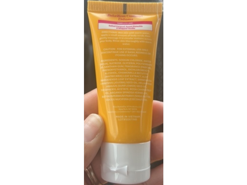 Solar Flare Body Scrub, Brazilian Caramel Dreams, 2 oz/57 g