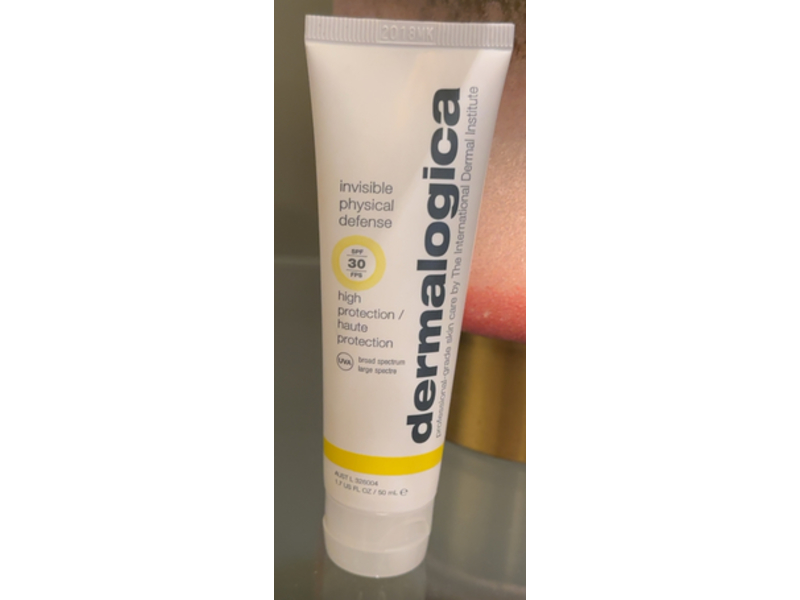 Dermalogica Invisible Physical Defense Sunscreen, SPF 30, 1.7 fl oz/50 mL