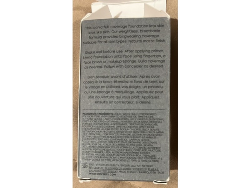 Cover Fx Power Play Foundation, F2, 1 fl oz/30 mL