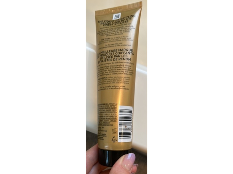 L'Oreal Paris Elnett Slick Back Cream, 5.1 fl oz/150 mL