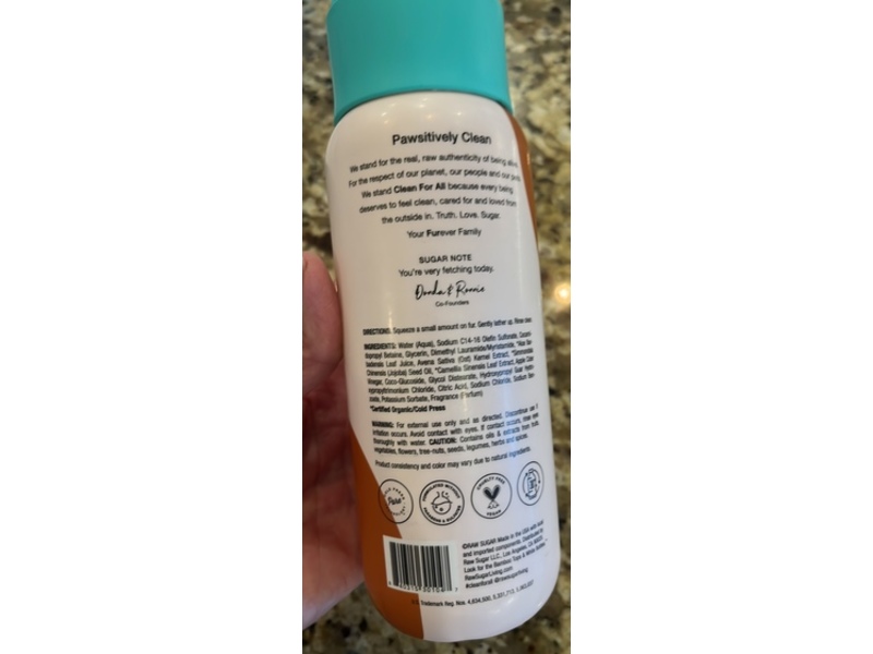 Raw Sugar Fur Kids Shampoo+Conditioner, Aloe+Otameal, 16 fl oz/473 mL