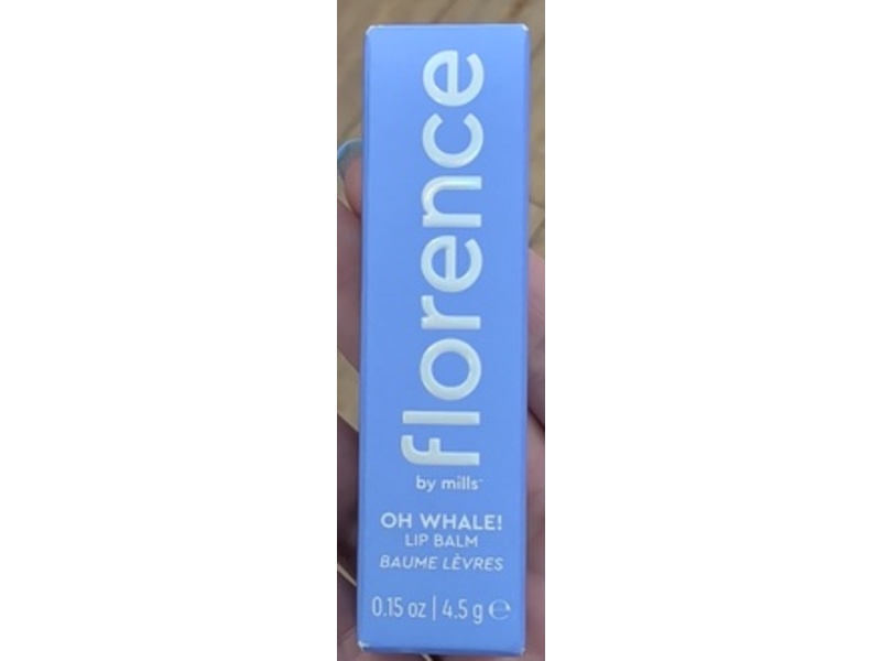Florence By Mills Oh Whale Lip Balm, Clear, 0.15 oz/4.5 g