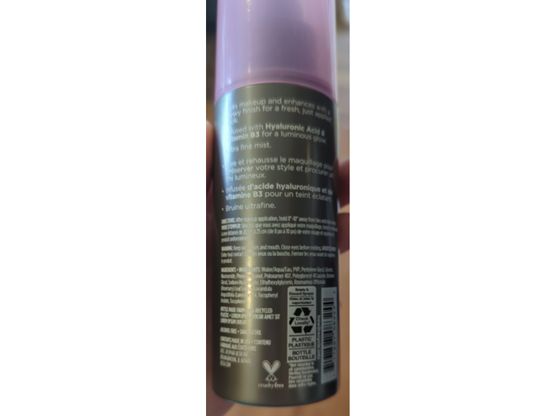 Ulta Beauty Wannabe Fresh Make Up Setting Spray, 3.38 fl oz/100 mL