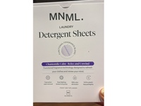 MNML. Laundry Detergent Sheets, Chamomile Calm Relax And Unwind, 60 Count - thumbnail 2