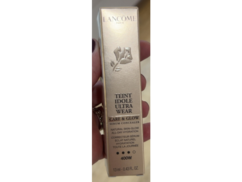 Lancome Teint Idole Ultra Wear Care & Glow Serum Concealer, 400W, 0.43 fl oz/13 mL