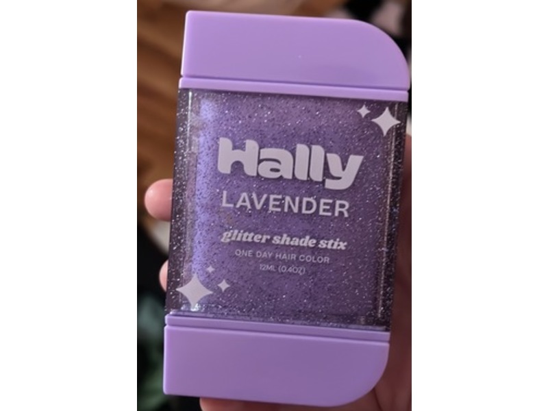 Hally Glitter Shade Stick, Lavender, 0.4 oz/12 mL