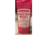 Dr. Bronner's 18-In-1 Pure Castile Magic Soap Refill, Rose, 32 fl oz/946 mL - Image 3