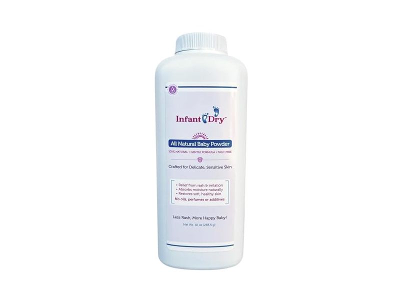 Infant Dry All Natural Baby Powder, 5 oz/142 g