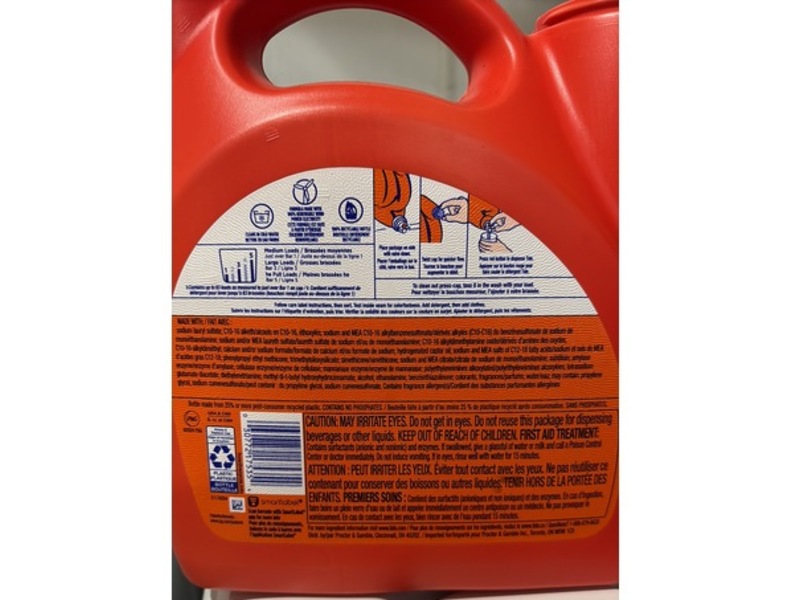 Tide+ Boost of Ultra Downy Liquid Laundry Detergent, April Fresh Scent, 83 Loads, 117 fl oz/3.46 L